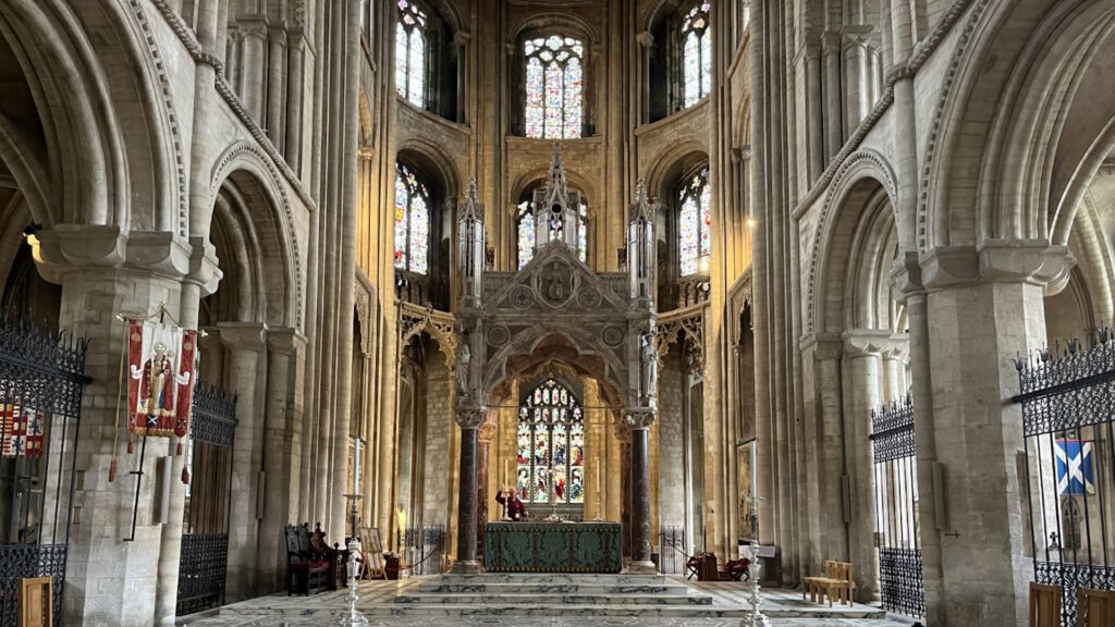 Interior of a cathedral